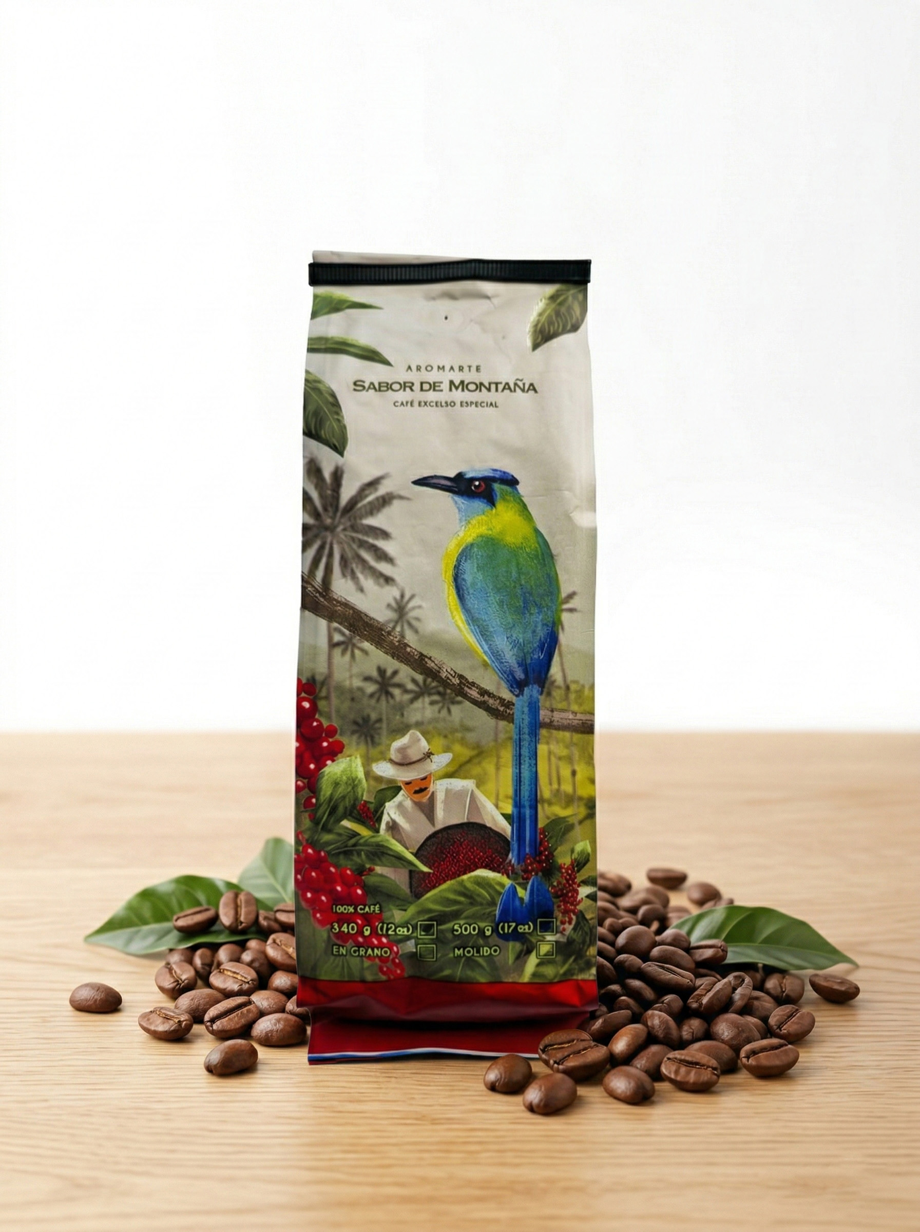 Sabor de Montaña coffee package