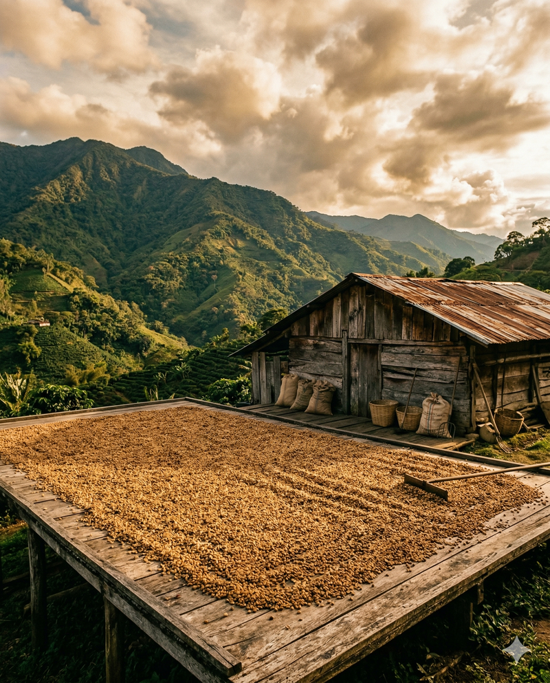Colombian coffee highlands